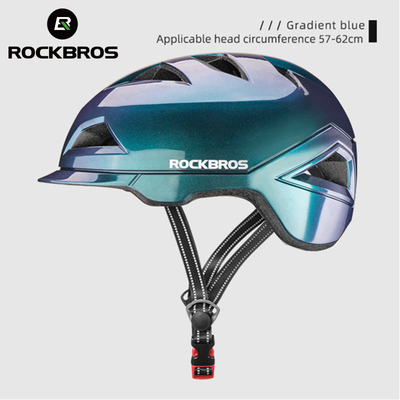 Rockbros hivatalos sisak Ultrakönnyű, egyrészes, lélegző, ütéselnyelő EPS-PC állítható MTB kerékpáros sisak kerékpározáshoz