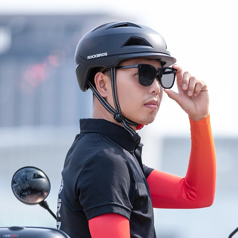 Rockbros hivatalos sisak Ultrakönnyű, egyrészes, lélegző, ütéselnyelő EPS-PC állítható MTB kerékpáros sisak kerékpározáshoz