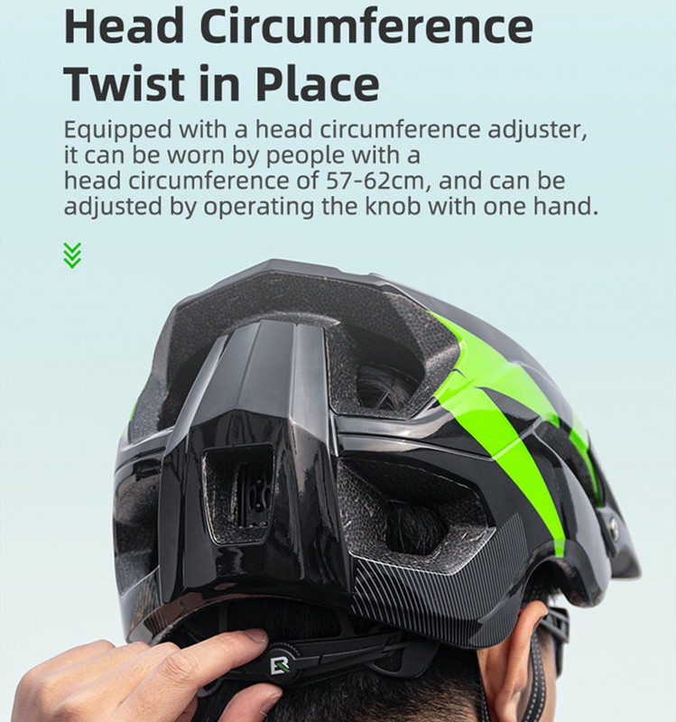 Rockbros 2023 ametlik rattakiiver esituli tagatuli rattakiiver Gopro hoidja kiivri ohutus MTB jalgrattasõidukiivrid