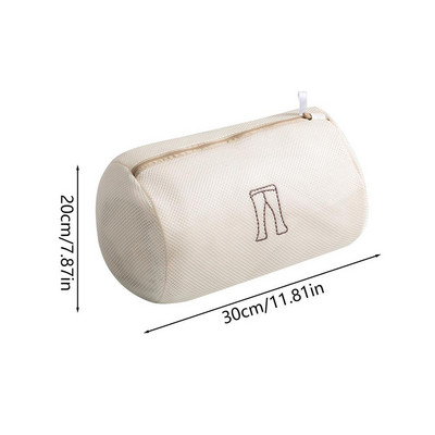 Hálós táska mosodai mosógéphez való táska cipzárral utazási tárolóval Szervezési táska Ruhamosó táskák ing melltartó kabát cipőkhöz