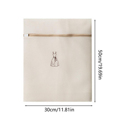 Hálós táska mosodai mosógéphez való táska cipzárral utazási tárolóval Szervezési táska Ruhamosó táskák ing melltartó kabát cipőkhöz