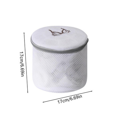 Hálós táska mosodai mosógéphez való táska cipzárral utazási tárolóval Szervezési táska Ruhamosó táskák ing melltartó kabát cipőkhöz