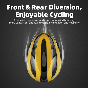 Rockbros 2023 επίσημο ποδηλατικό κράνος Εξαιρετικά ελαφρύ κράνος ποδηλάτου κράνος MTB κράνος σκούτερ Casco Ciclismo