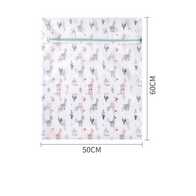 Alpaca pentru haine murdare Geanta cu fermoar pentru rufe Cos plasa de voiaj pentru masina de spalat Sutien Underwea Geanta din plasa Accesorii pentru organizator de rufe