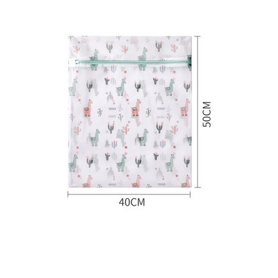 Alpaca pentru haine murdare Geanta cu fermoar pentru rufe Cos plasa de voiaj pentru masina de spalat Sutien Underwea Geanta din plasa Accesorii pentru organizator de rufe