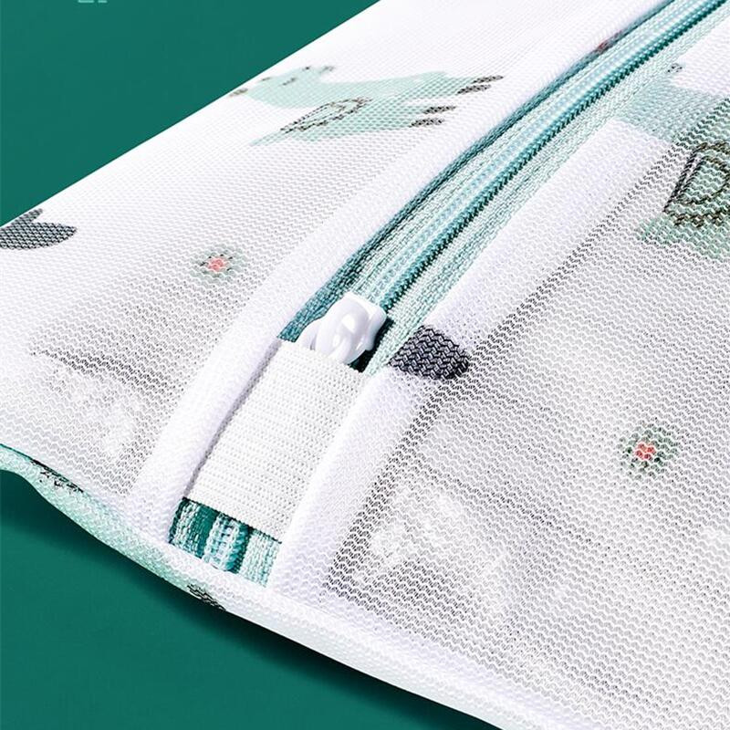 Alpaca pentru haine murdare Geanta cu fermoar pentru rufe Cos plasa de voiaj pentru masina de spalat Sutien Underwea Geanta din plasa Accesorii pentru organizator de rufe