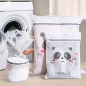 Tõmblukuga võrgust pesukott Polüesterpesu pesukotid Jämevõrgu pesukorv Pesukotid pesumasinatele Võrgust rinnahoidja kott