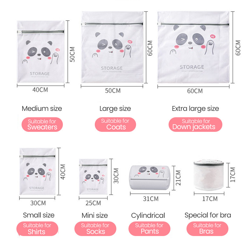 Tõmblukuga võrgust pesukott Polüesterpesu pesukotid Jämevõrgu pesukorv Pesukotid pesumasinatele Võrgust rinnahoidja kott