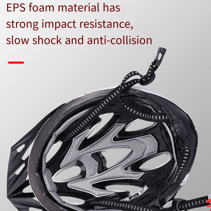 Rattakiiver Kerged jalgrattakiivrid koos LED-valgusega turvamütsidega täiskasvanutele