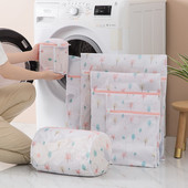 Pesukotid Hingavad peenest võrgust määrdunud riided Puhastusrinnahoidja Aluspesu Organisaator Trükitud pesukott pesumasinale Uus