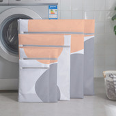 Tõmblukuga pesukott Määrdunud riided pesu võrkkott riiete hooldus kaitse pesuvõrk filter rinnahoidja aluspesu geomeetria pesukott