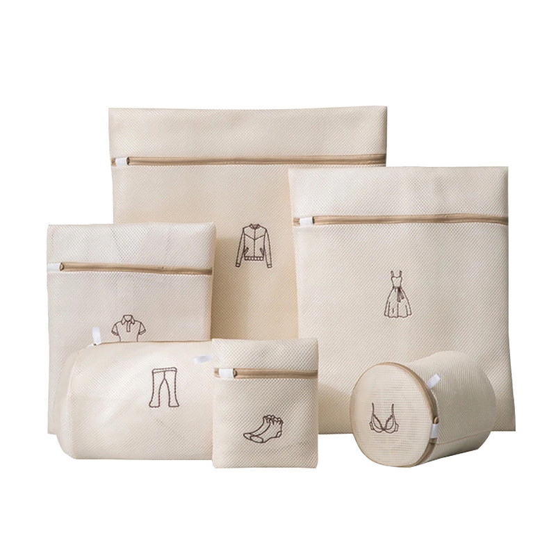 Riided Muster Tõmblukk Reisipluus Rinnahoidja Sukk Rõivad Pesukotid Pesumasina jaoks Aluspesu Võrgust pesukoti korraldaja