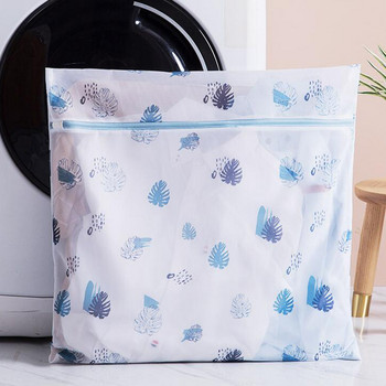 Карикатурен модел Издръжливи фини мрежести чанти за пране с цип Пътнически дрехи Чанта за пране на бельо Голяма деликатна чанта за пералня