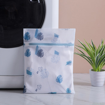 Карикатурен модел Издръжливи фини мрежести чанти за пране с цип Пътнически дрехи Чанта за пране на бельо Голяма деликатна чанта за пералня