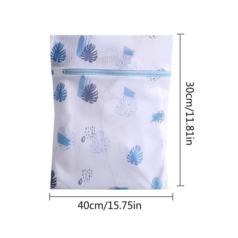 Crtani uzorak Izdržljive fine mrežaste vrećice za rublje Zatvarač Putna odjeća Torba za pranje donjeg rublja Velika, osjetljiva za perilicu rublja