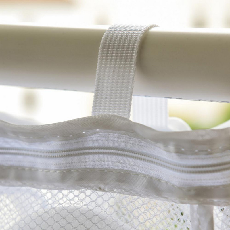 Mrežasta vreća za pranje rublja za kućnu obuću Zaštita od čišćenja Viseće perilice rublja