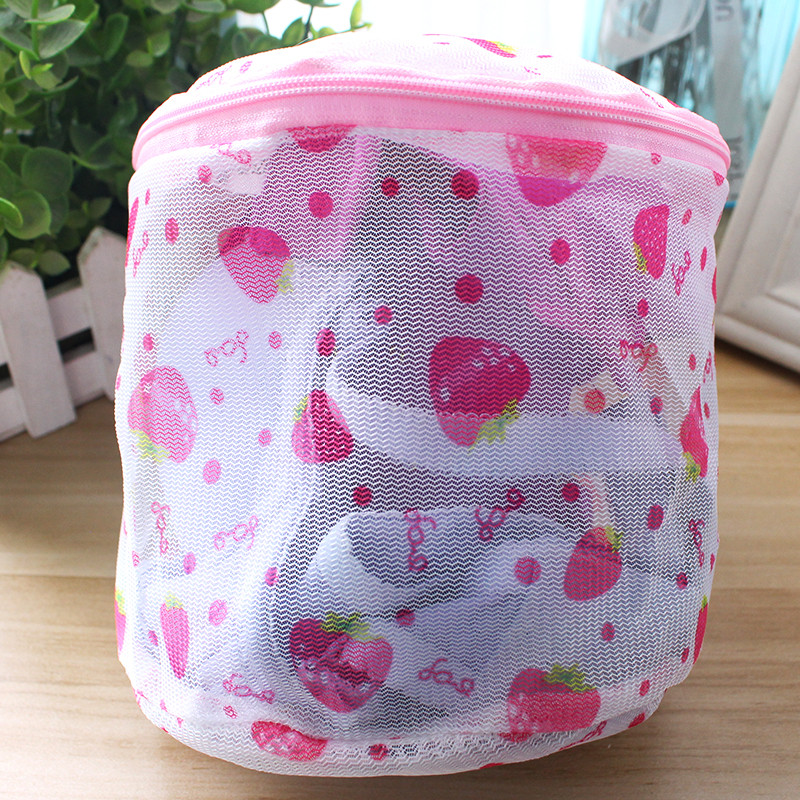 Ümmarguse võrguga pesukott Polüester Kodukorrastaja Jäme võrk lillekorv pesukotid pesumasinatele Võrgust rinnahoidja kott