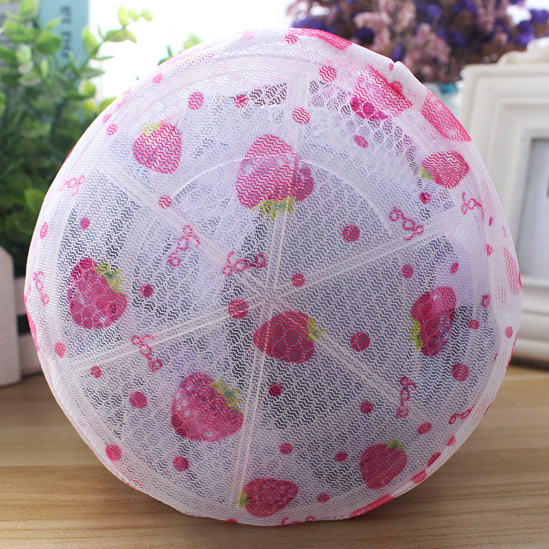 Ümmarguse võrguga pesukott Polüester Kodukorrastaja Jäme võrk lillekorv pesukotid pesumasinatele Võrgust rinnahoidja kott