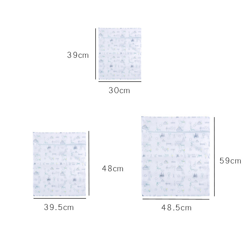 XZJJA Genți de rufe de uz casnic Îmbrăcăminte Lenjerie de corp Sutien șosete Husă de spălat Mașină de spălat Geantă din plasă Cu fermoar Protector cu plasă