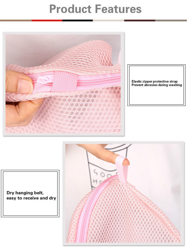 Mesh Dedicates Rõivaste pesukotid riietele Tõmblukk Reisipesu pesukorv Kuivati Pesumasin Kaitse Rinnahoidja Sokid