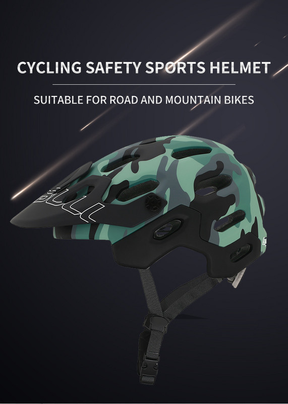 4 χρώματα Cairbull MTB κράνος ποδηλάτου καμουφλάζ σε καλούπι Αθλητικό κράνος ποδηλασίας ασφαλείας Ελαφρύ προστατευτικό εξαρτήματα ποδηλάτου M/L