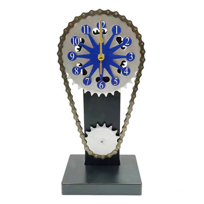 Vintage lauakellad kett hammasratas pöörlev kell mehaaniline tuulekunst käed restoranibaar isikupärastatud dekoratiivsed kaunistused