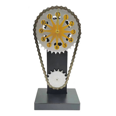 Vintage lauakellad kett hammasratas pöörlev kell mehaaniline tuulekunst käed restoranibaar isikupärastatud dekoratiivsed kaunistused