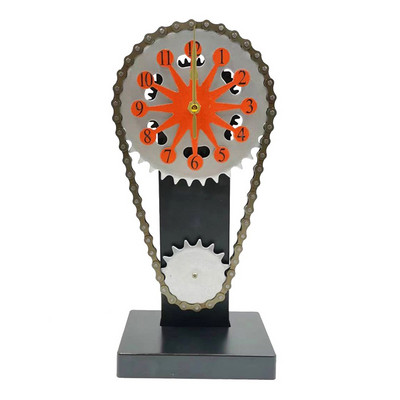 Vintage lauakellad kett hammasratas pöörlev kell mehaaniline tuulekunst käed restoranibaar isikupärastatud dekoratiivsed kaunistused