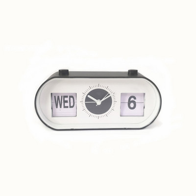 Nova kreativna spavaća soba Budilica Zabavna preklopna mehanička budilica Stolni digitalni kalendarski satovi Retro stolni satovi Uređenje doma