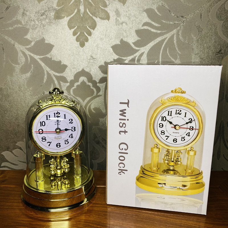 Retro Vintage kell Elutuba Kell Mute Kirjutuslaud Kell Kell Esik Magamistuba Kontor Euroopa pöörlev kodukaunistus