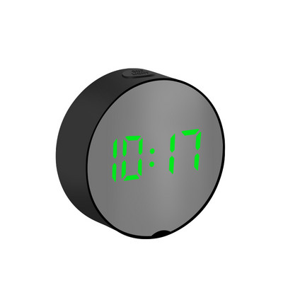 Καθρέφτης LED Ψηφιακό Ξυπνητήρι Φώτα νύχτας Θερμόμετρο Ρολόγια τοίχου Φωτιστικό Τετράγωνο Ορθογώνιο Επιτραπέζιο ρολόι πολλαπλών λειτουργιών USB/AAA