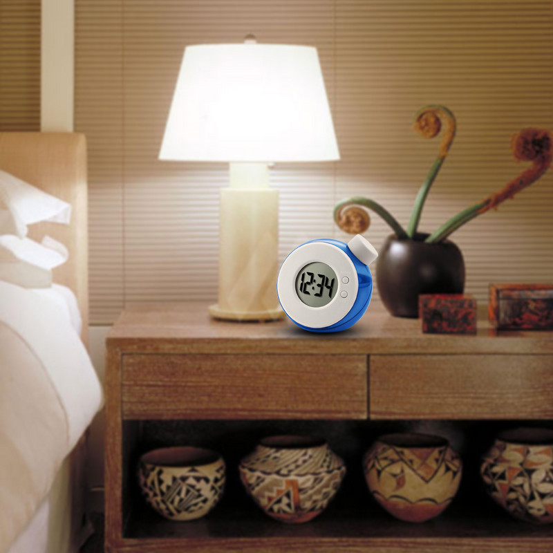 Vodeni elektronički stolni sat Digitalna dječja budilica Pametni led sat s kalendarom Božićni poklon za djecu