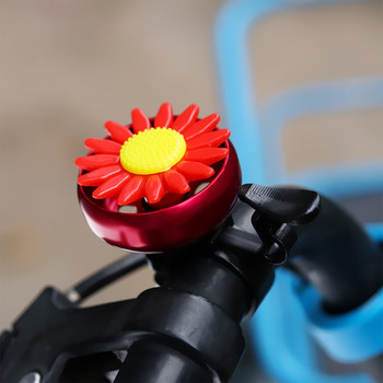 Πολύχρωμο παιδικό αστείο κουδούνι ποδηλάτου Daisy Flower Horns Ποδήλατο Παιδιά Κορίτσια Ποδηλασία Δαχτυλίδι Συναγερμός για Τιμόνι Κράμα Πλαστικά Ζεστό