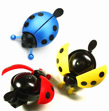 Bicycle Bell Cartoon Beetle Ladybug Cycling Bell for Lovely Kids Bike Ride Horn Συναγερμός ποδηλάτου