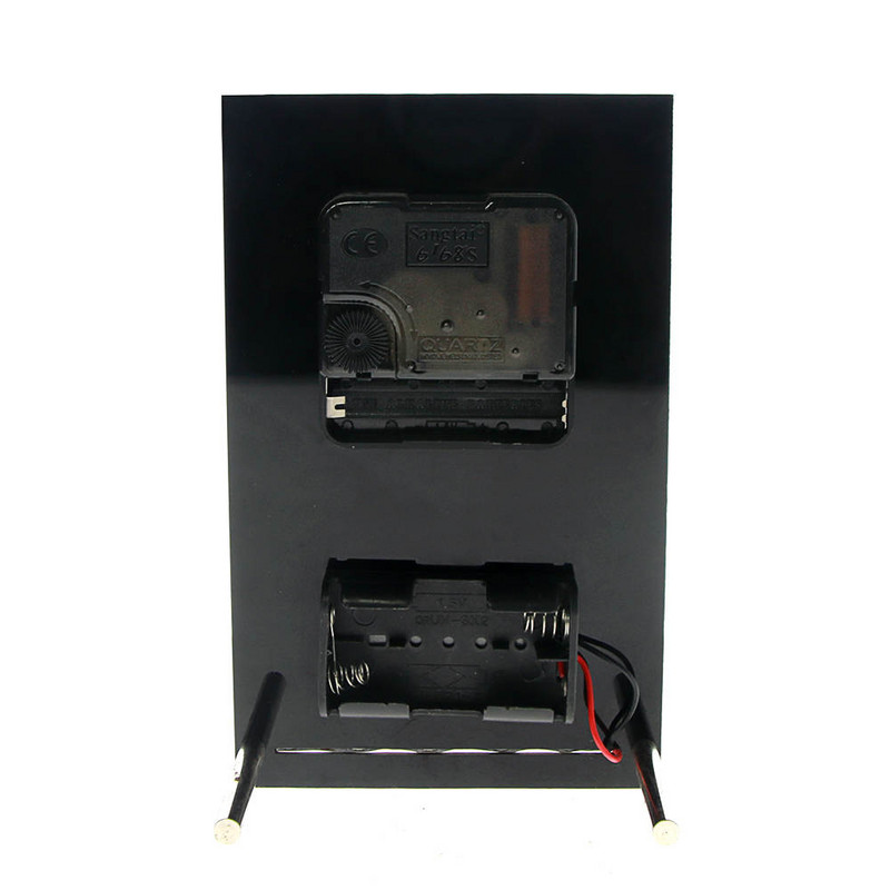 Vabamüürlaste vabamüürlaste elektrooniline lauakell Vabamüürlaste märgid ruut ja kompass Vabamüürlaste logoga LED-taustvalgustusega lauakell