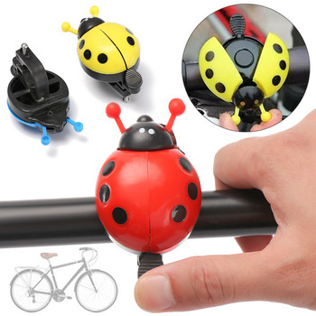 Lovely Ladybug Bicycle Bell Προειδοποίηση ασφαλείας Παιδιά Αγόρια Κορίτσια Τιμόνι Cute Kid Beetle Horn Πλαστικά αξεσουάρ ποδηλασίας Νέο