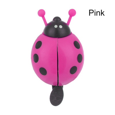 Lovely Ladybug Bicycle Bell Προειδοποίηση ασφαλείας Παιδιά Αγόρια Κορίτσια Τιμόνι Cute Kid Beetle Horn Πλαστικά αξεσουάρ ποδηλασίας Νέο