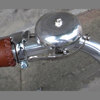 Велосипедна ретро камбана за свободното време Велосипедна камбана с циферблат Алуминиева сребриста златиста кафе Кафява велосипедна камбана Велосипедна камбана