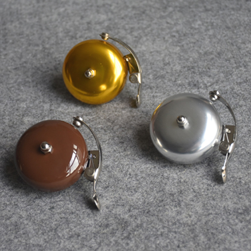 Jalgratta Retro Kell Vaba aja Jalgratta numbrikell Alumiinium hõbedane Kuld Kohv Pruun Jalgrattakell Jalgrattakell