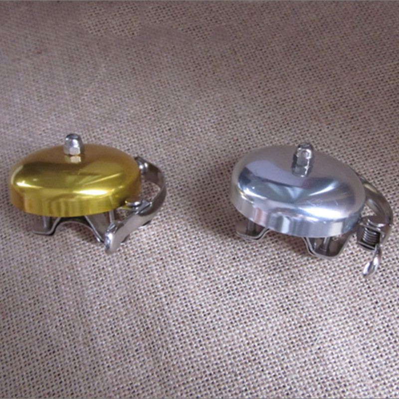 Jalgratta Retro Kell Vaba aja Jalgratta numbrikell Alumiinium hõbedane Kuld Kohv Pruun Jalgrattakell Jalgrattakell