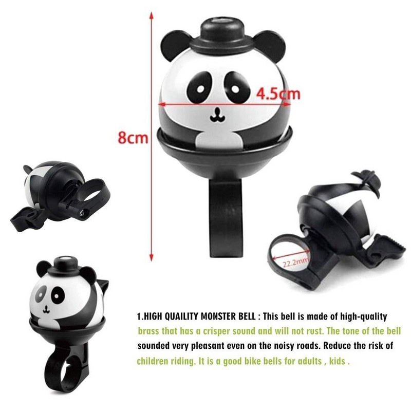 Kerékpár High Decibel Bell Personality Rajzfilm Aranyos Gyermek Bike Bell lovaglás Kiegészítők