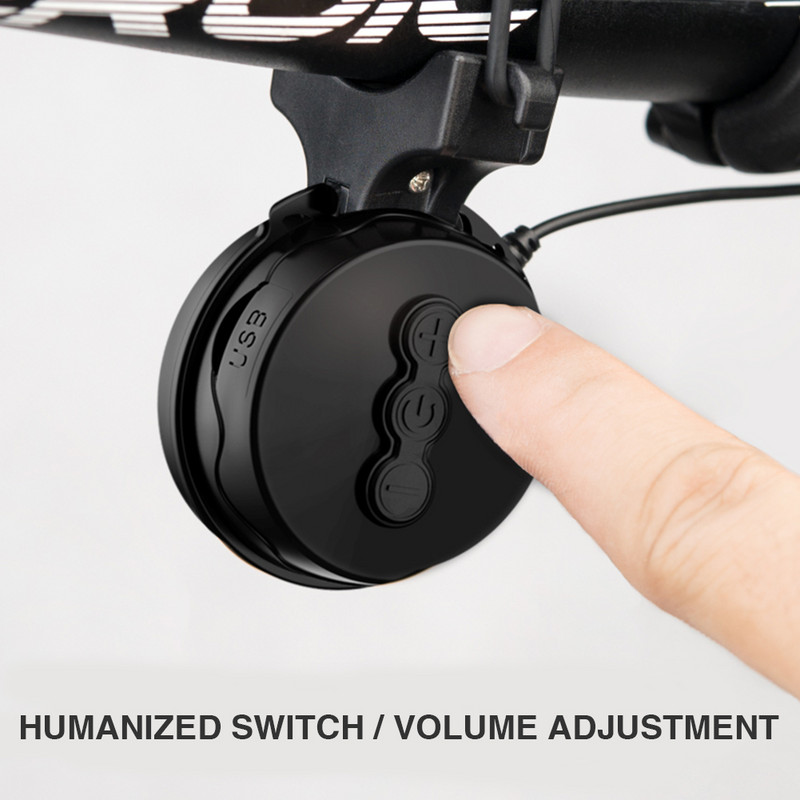 Elektronička truba za cestovni bicikl, električni skuter, zvučno zvono za upravljač bicikla