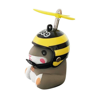 Mielas žiurkėno paspirtuko varpelio mygtukas Baterijos skambėjimo varpelis vaikams dviračio ragas dviračio žibintų varpelis mažiems vaikams dviračio skambutis