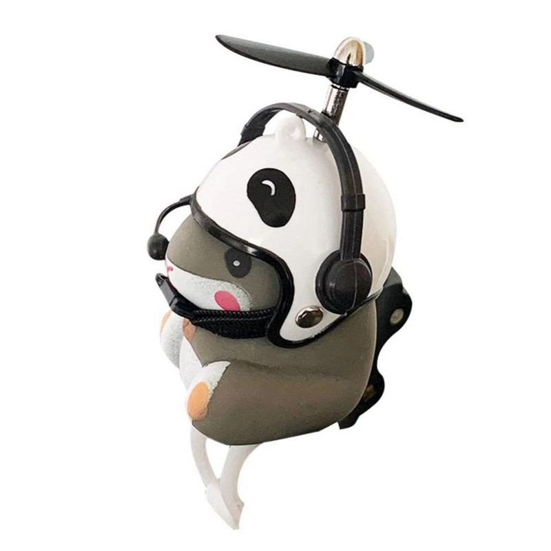 Mielas žiurkėno paspirtuko varpelio mygtukas Baterijos skambėjimo varpelis vaikams dviračio ragas dviračio žibintų varpelis mažiems vaikams dviračio skambutis