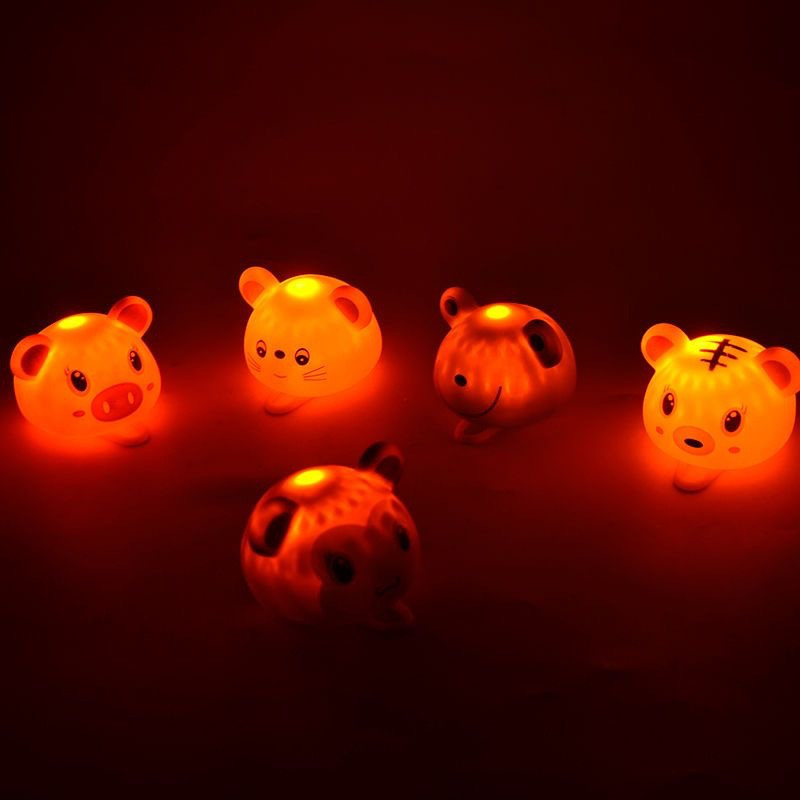 Armas kummist jalgrattakell multikas loom väike hamster kolmerattaline roller juhtraud õhusarve rõngas laste tasakaal auto kaunistus