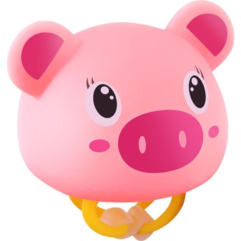 Armas kummist jalgrattakell multikas loom väike hamster kolmerattaline roller juhtraud õhusarve rõngas laste tasakaal auto kaunistus