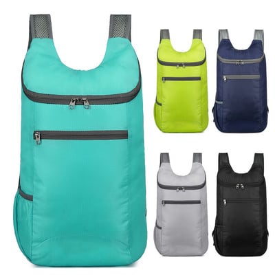 20L Portable Men`s Backpack Lightweight Waterproof Folding Bag Ultralight Outdoor Rucksack for Women Men Camping Travel Hiking