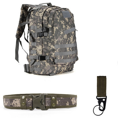 55L 3D õuespordi sõjaline seljakott Taktikalised seljakotid ronimiseks Seljakott Telkimine Matkamine Matkamine Seljakott Sõjaväeline reisikott