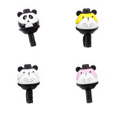 Детски звънец за велосипед Сладки, прекрасни звънци за колоездене Баклаксон с пръстен на кормилото на велосипеда Универсална аларма за каране Аксесоари за детски велосипеди Възрастен син