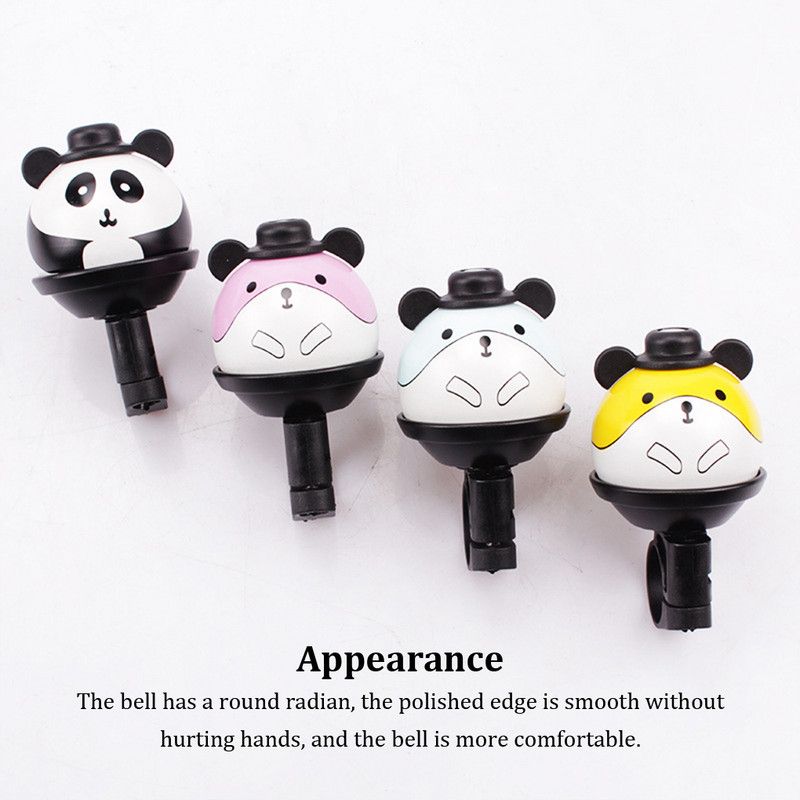 Детски звънец за велосипед Сладки, прекрасни звънци за колоездене Баклаксон с пръстен на кормилото на велосипеда Универсална аларма за каране Аксесоари за детски велосипеди Възрастен син